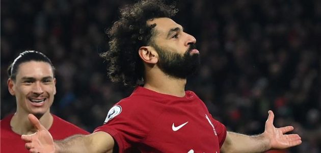 محمد صلاح يحقق أرقاماً قياسية بالجملة بعد هدفيه أمام مانشستر يونايتد